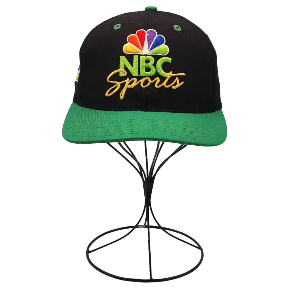 Vintage USA Made NBC Sports Peacock Embroidered Sports Specialties Snapback Hat